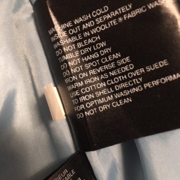 Ladies Blue Suede Leather Jacket   Size XL - Picture 8 of 16